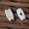 TPU Car Key Cover Fit for Hyundai Old Verna | Verna -2020 | New Verna | Kona Electric (3 Button Smart Key) - Image 4