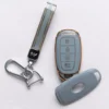 TPU Car Key Cover Fit for Hyundai New Verna 2022 | Verna-2020 4 Button Smart Key - Image 3