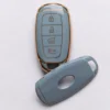 TPU Car Key Cover Fit for Hyundai New Verna 2022 | Verna-2020 4 Button Smart Key - Image 2