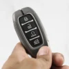 Metal Silicon Key Case for Hyundai New Verna Facelift 2023 (4 Button Smart Key) - Image 6