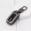 Metal Silicon Car Keycover for Maruti Suzuki 2 Button Smart Key - Image 5