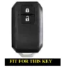 Metal Silicon Car Keycover for Maruti Suzuki 2 Button Smart Key - Image 2